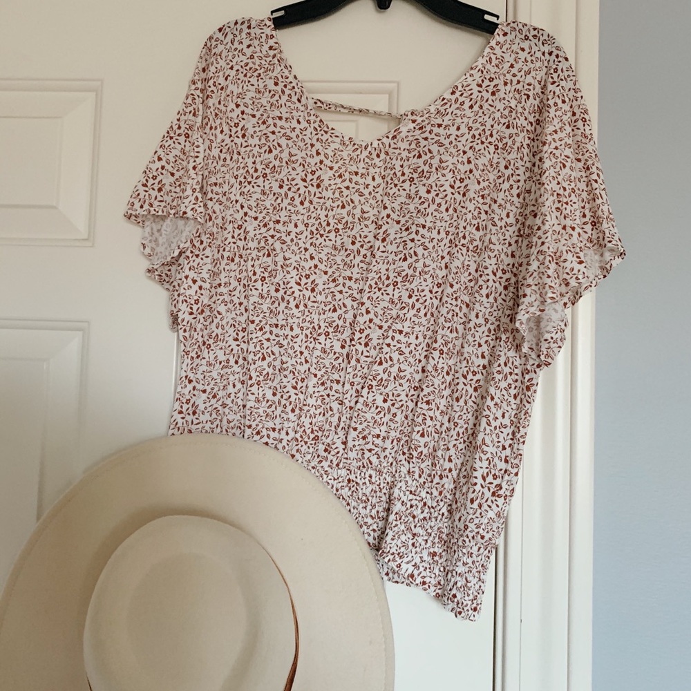 Boho Apricot Lane Crop Top